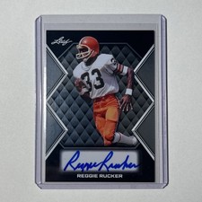 Reggie Rucker Autograph Cleveland Browns 2026 Football Card