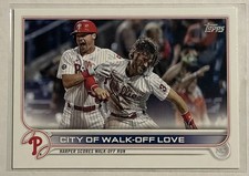 2022 Topps City of Walk-Off Love #321 Base Philadelphia Phillies Bryce Harper