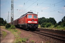 EisenbahnDia, 232 449-8, Empel-Rees, 20.07.2002, OriginalDia