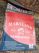 Maryland Terrapins Stretch Book Cover Turner Licensing  NCAA Basketball 