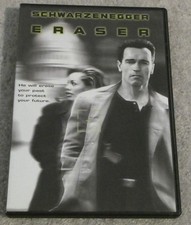 Eraser DVD Arnold Schwarenegger Vanessa Williams James Caan Coburn WS & FS