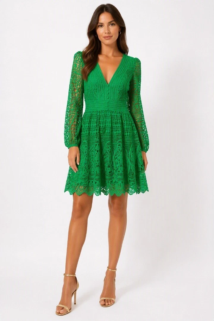 oasis green wrap dress Dresses for Women for sale Comp-$2
