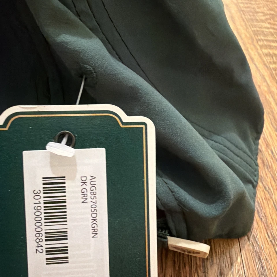 Эксклюзивная темно-зеленая шляпа Berkmans Place 2025 Masters. Ткань Tech - Изображение 3 из 4