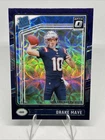2024 Panini Donruss Optic - Rated Rookie Drake Maye #229 Purple Scope Prizm (RC)