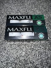 2 sleeves of 3 MAXFLI XS DISTANCE LARGE CORE golf balls - New and unused