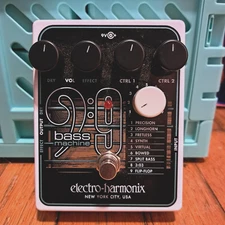 Electro-Harmonix EHX BASS9 BASS 9 Bass Machine Guitar Effects Pedal GENTLY USED