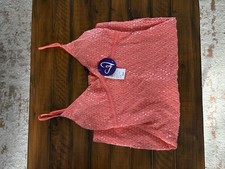 Coral Sequin Homecoming Dress