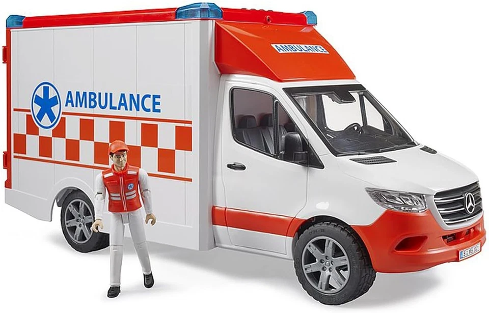 MB Sprinter Ambulance Toy with Lights & Sounds - Image 4 of 4