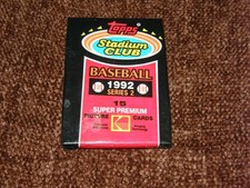1992 TOPPS STADIUM CLUB BASEBALL SERIES 2 (1) SEALED PACK