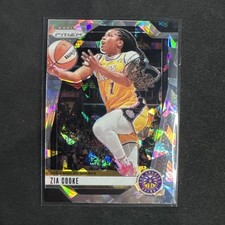 2024 Panini Prizm WNBA - Zia Cooke #46 Ice Prizm