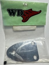Genuine Fender Neckplate in Chrome, 3 Bolt Micro Neck Adjust - WD