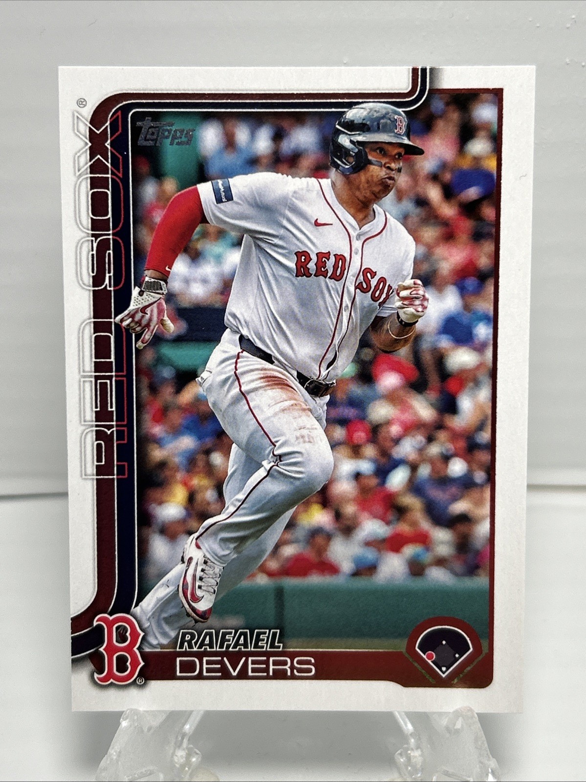 Rafael Devers #CC-9 Baseball Cards 2025 Topps Companion Card trading card — raw and PSA graded price guide