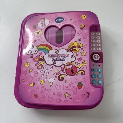 VTECH Kidi Secrets Notebook Journal Pink with Notebook and Recording Working