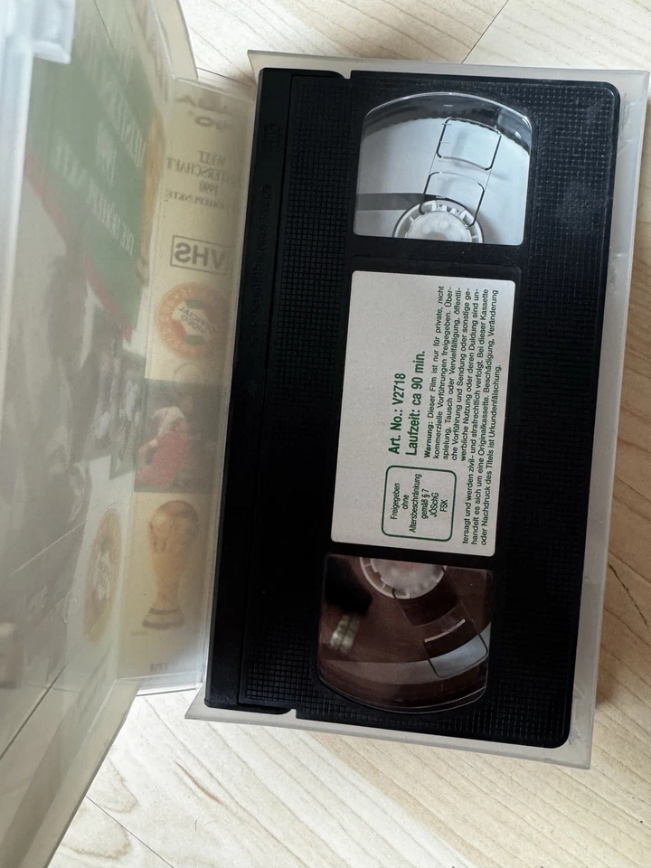 VHS Die Höhepunkte der Fußball-WM 1990, ca. 90 Minuten - Bild 2 von 3