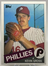 1985 Topps - Kevin Gross #584 Philadelphia Phillies