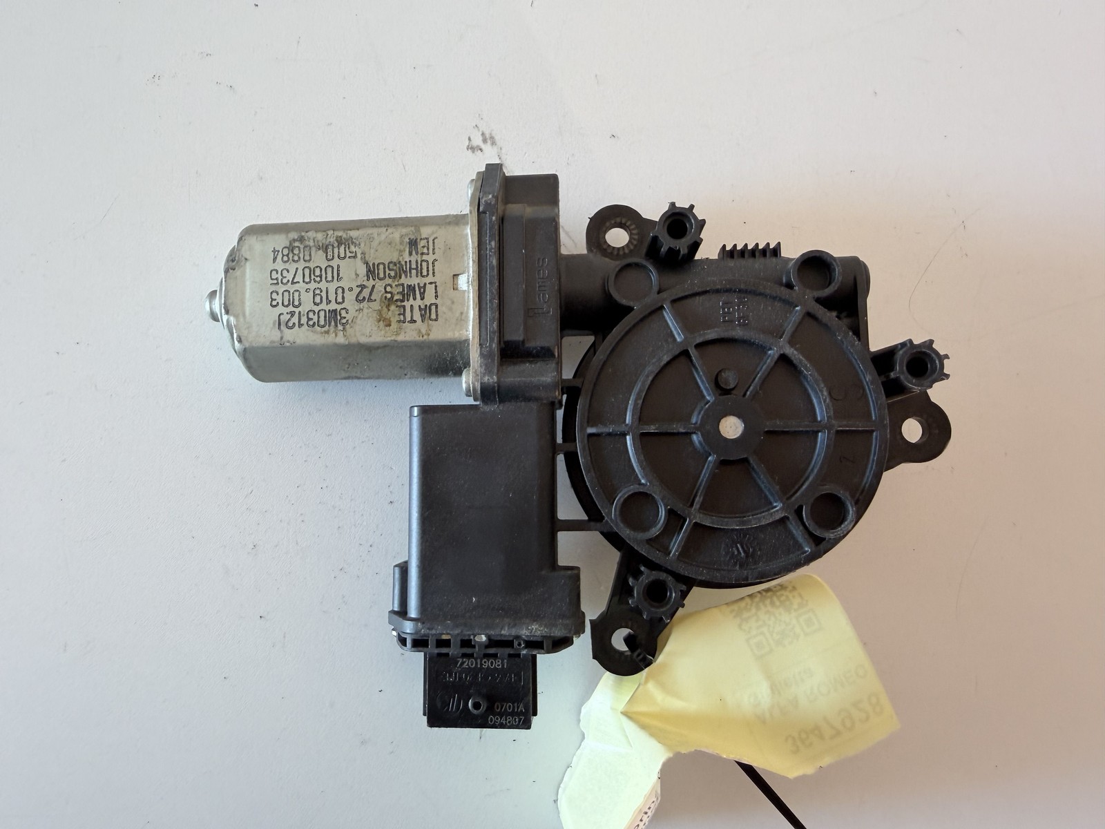MOTORINO ALZAVETRO ANTERIORE SINISTRO PER ALFA ROMEO Giulietta Serie (940_) 717