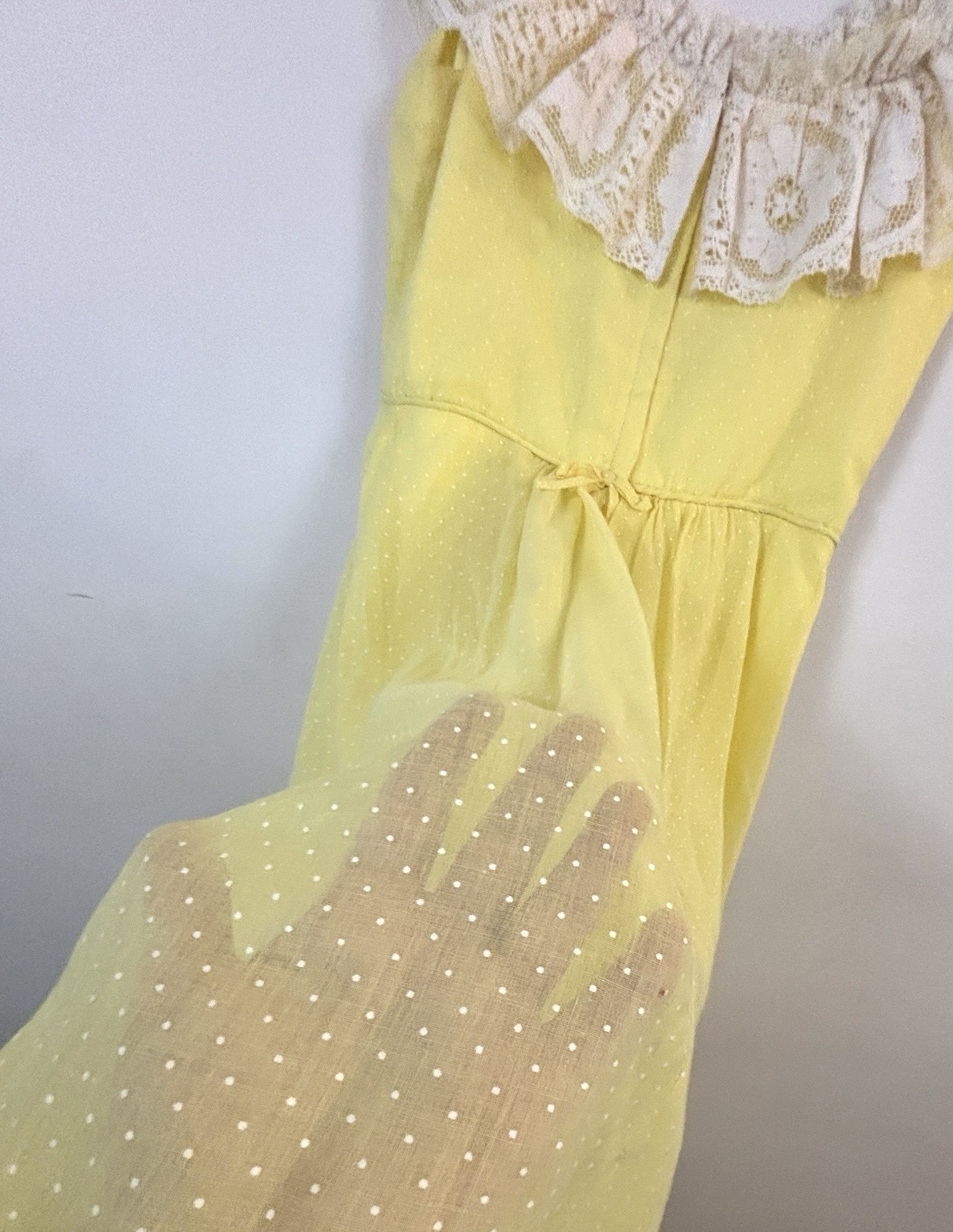 VINTAGE Flowerchild Hippie Boho GunneSax Style Ye… - image 11