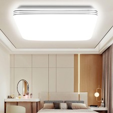 48W 36W 24W LED Ceiling Down Light Thin Flush Mount Kitchen Lamp Home Fixture US