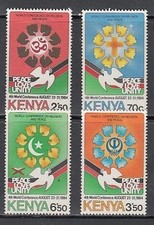 Kenya - Courrier Yvert 301/4 ** MNH