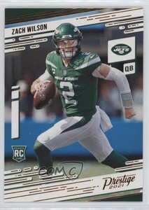 2021 Panini Chronicles Prestige Rookies Update Zach Wilson #202 RC