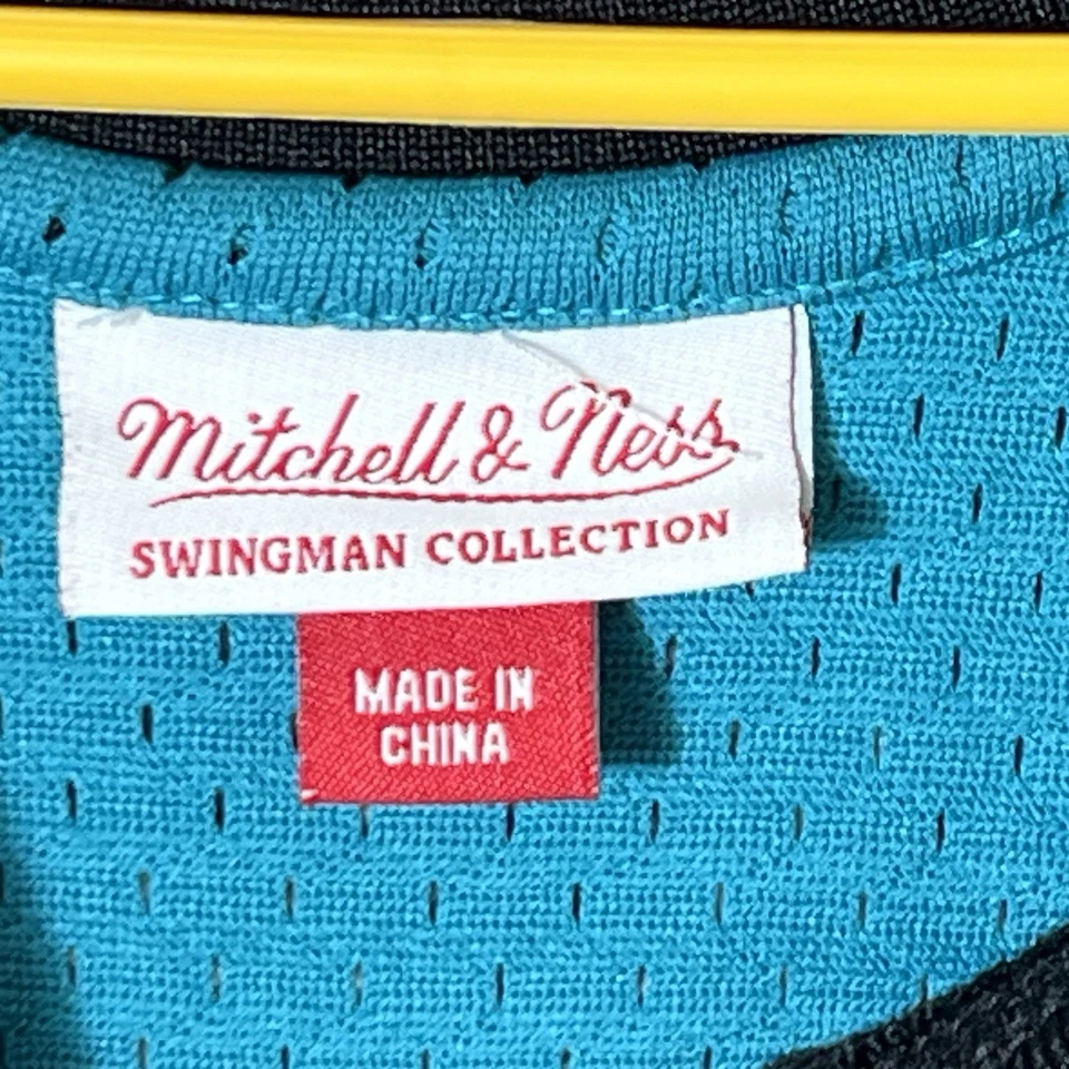 Grant Hill Detroit Pistons Jersey Mens XL Teal Mitchell & Ness 1998-99 Swingman - Image 3 of 4