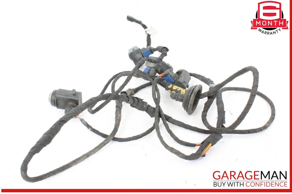 06-12 Mercedes X164 GL550 GL450 parachoques trasero PDC sensor de estacionamiento arnés de cables OEM Foto 4 de 4
