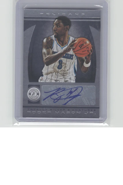 2013-14 Panini Totally Certified #219 Roger Mason Jr. Silver Auto B29R3C7