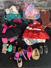45pc Doll Clothing And Accessories Lot