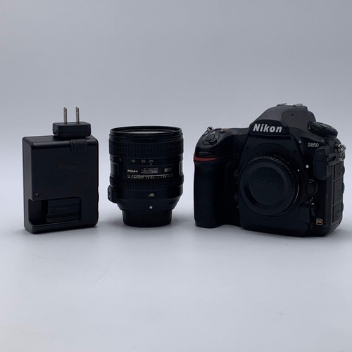 Nikon D850 45.7MP DSLR- AF-S 24-85mm f/3.5-4.5 G ED VR- Battery & Charger SC2380