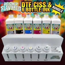Highly Flavored DTF Ciss and Ink Bundle For ET-8550 Model