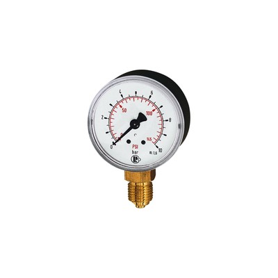 Riegler Standardmano Kunststoff G 1/4 unten 0 - 2,5 bar/36 psi Ã˜ 50