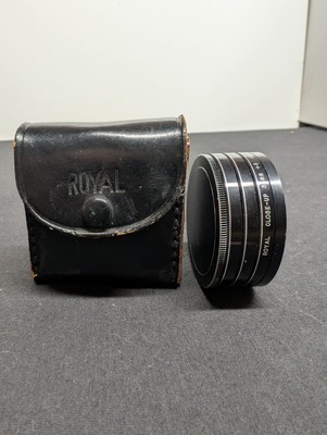 Vintage Royal 49mm Close up Filter set +1 +2 +3