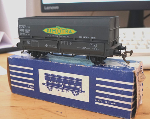 Hornby Acho Mineral Wagon Simotra mit OVP. Spur HO. ref: 7090 | Zustand: Used