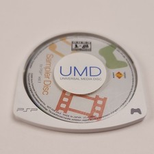 Sampler Disc for PSP Vol. 1 UMD Video Region Free Sample Disc Not Rated, Loose
