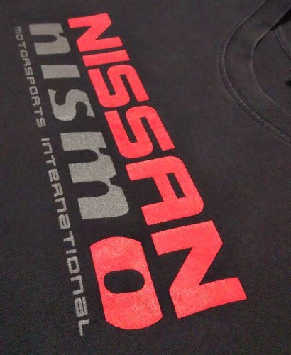NISSAN Nismo Motorsports T-Shirt Racing Tee Black - Picture 6 of 8