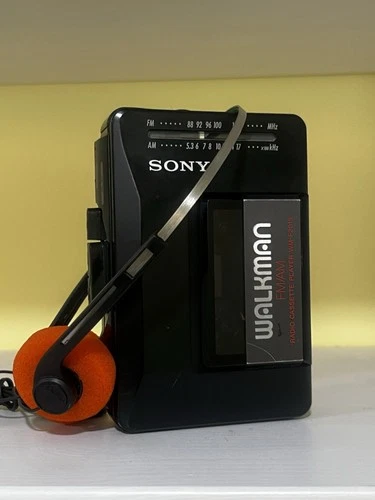 🔥 Sony Walkman WM-F2015 Cassette Player AM/FM  W/ New Drive Belts - Tested 🔥