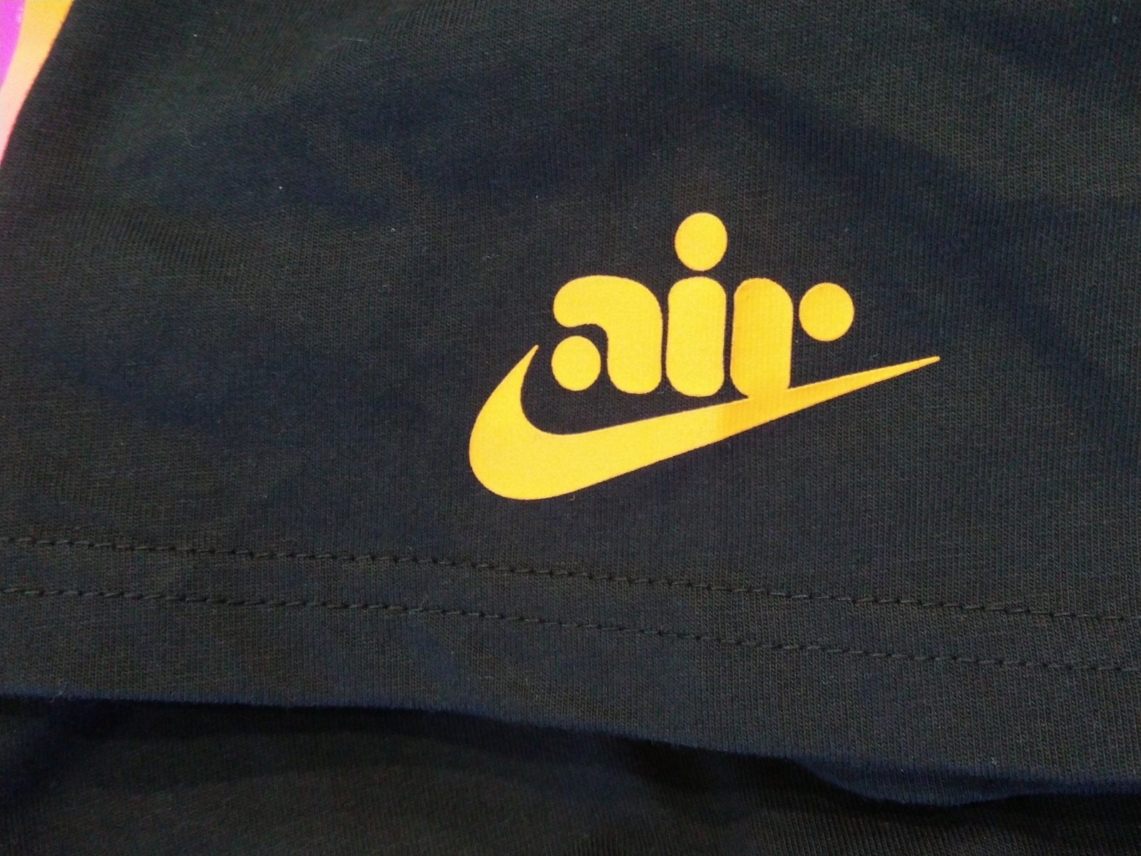 Nike Mens Sportswear Max 90 T-Shirt - FQ3752 010 - Black / Multi - Size: L - NEW thumbnail 8