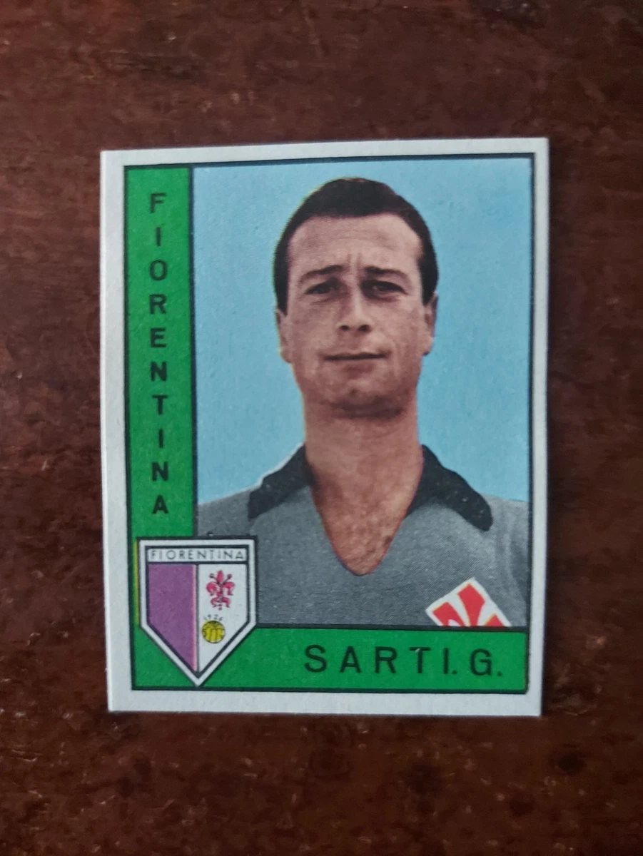 Figurine Lampo 1962/63 – Fiorentina SARTI – N°52 – Édition Italienne Vintage