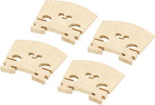 4/4 Violin Bridge Maple Wood Violin Parts for 4/4 Violin, Pack of 4