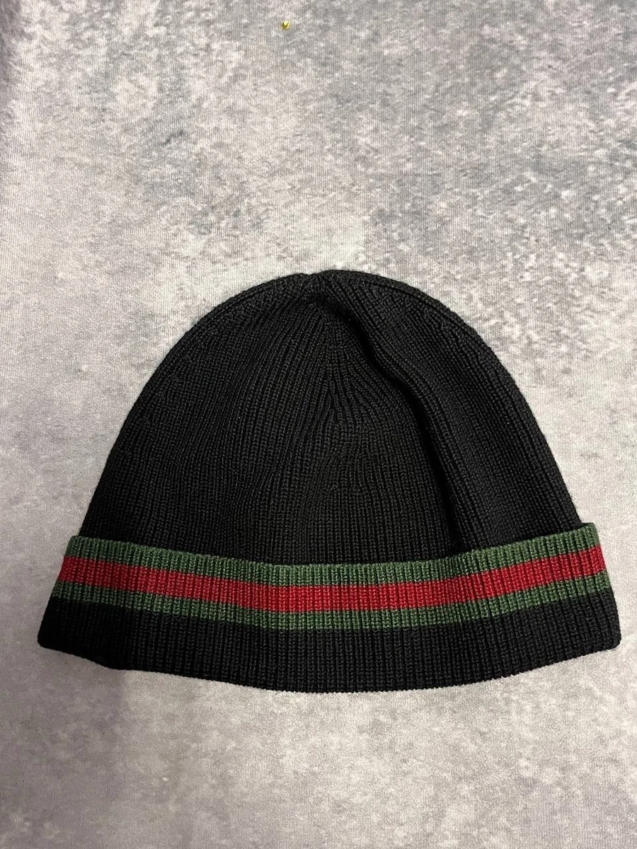 Gucci Men's 100% Wool Beanie Hat for sale | eBay