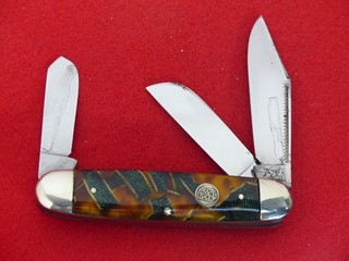 Bulldog Brand Germany 1995 duck Feather cattle knife