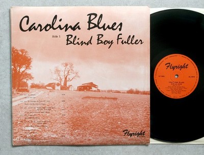 Blind Boy Fuller / Brownie McGhee - Carolina Blues 1972 LP UK Flyright Mint