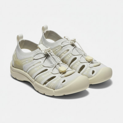 KEEN EvoFit One Water Sandal Men's 10 Triple White Sport Outdoor Sandal