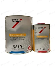 Spies Hecker 5310-LGR Light Grey Primer 3.5L + 3230 1L Medium Hardener