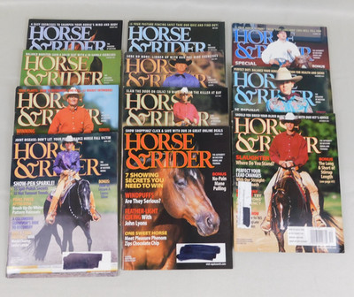 Lot 11 Issues 2002 Horse & Rider Magazine #1722