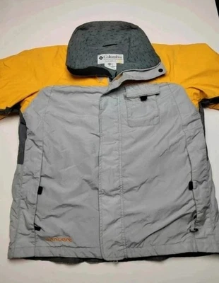 Veste de ski Columbia "Convert" Vintage - Gris Jaune - taille 18 20 (L enfant S - Photo 1/4