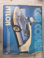 Vintage 1987 Nylon Car Cover - Small - Fits Up To 13-4 Vintage 1987 Nylon Car Cover - Small - Fits Up To 13-4
