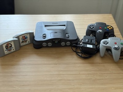 Nintendo 64 N64 Japan NTSC-J Set   2 Controller   Super Mario 64   Mario Kart 64