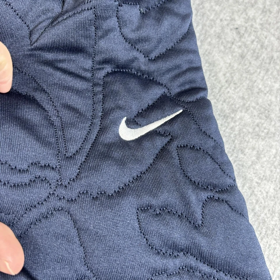 Nike Sudadera Mujer 2XL Azul Marino Dri-FIT Acolchada Cuello Redondo Pullover Suéter Exterior Foto 3 de 4