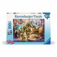 Ravensburger Dinos Im Kinderzimmer Puzzle Kinderpuzzle 100 Teile XXL Ab 6 Jahren